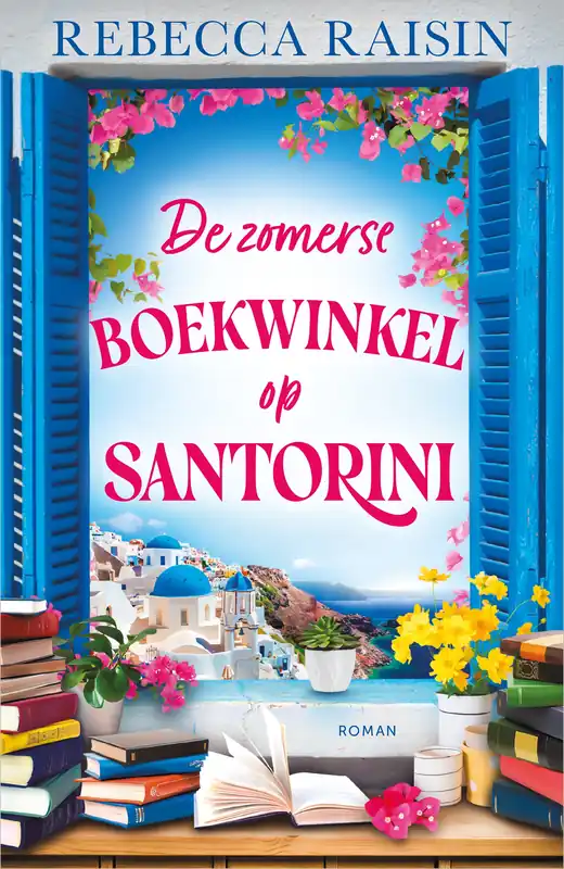 Alleen Vandaag De zomerse boekwinkel op Santorini