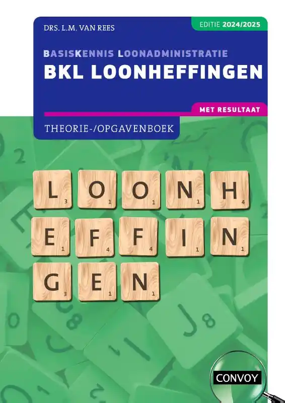 Beste Prijs BKL Loonheffingen Theorie-/opgavenboek 2024-2025