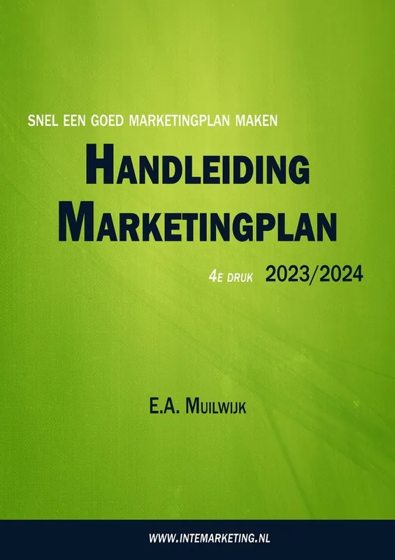Handleiding Marketingplan Speciale Aanbieding