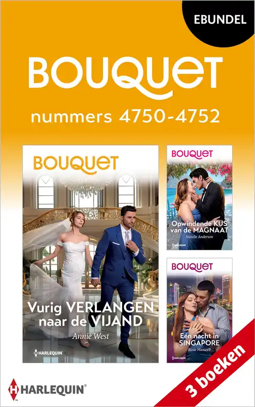 Bouquet e-bundel nummers 4750 - 4752 (3-in-1) Alleen Vandaag