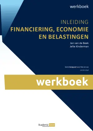 Goedkoop Inleiding financiering, economie en belastingen Werkboek (editie 2025-2026)