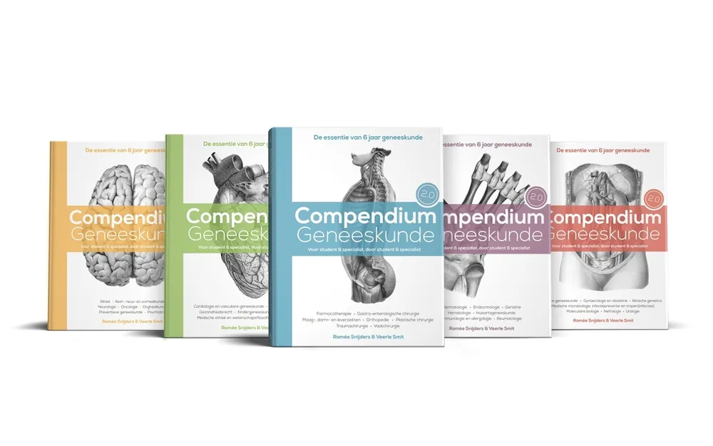 Exclusieve Aanbieding Compendium Geneeskunde vijfdelige reeks (35 disciplines)
