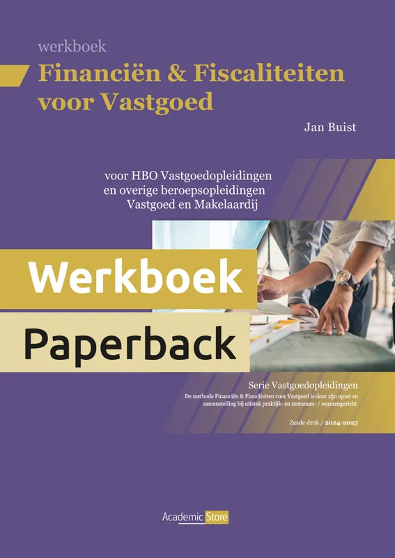 Merkproduct Financiën en Fiscaliteiten Werkboek / Editie 2024-2025