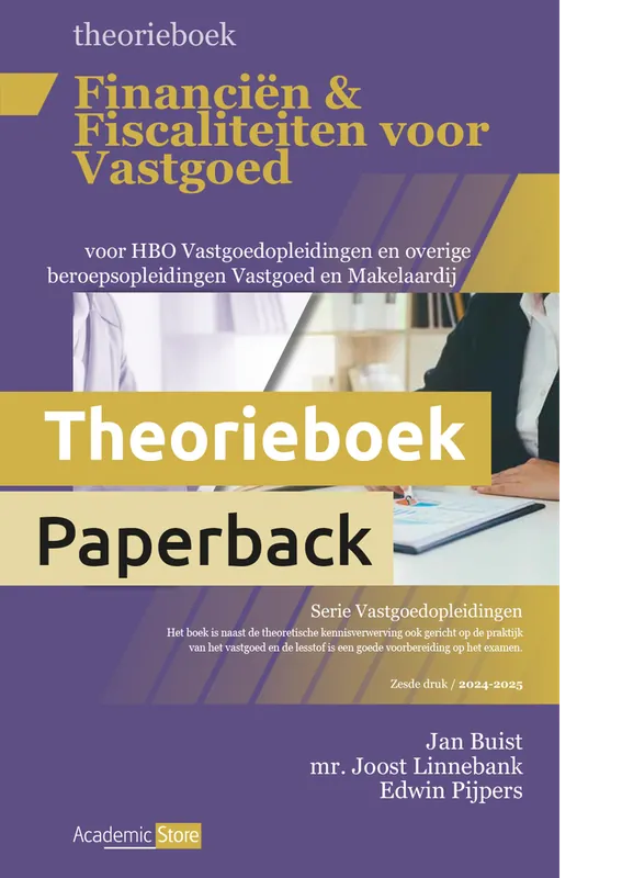 Laatste Kans Financiën en Fiscaliteiten - Theorieboek / Editie 2024-2025