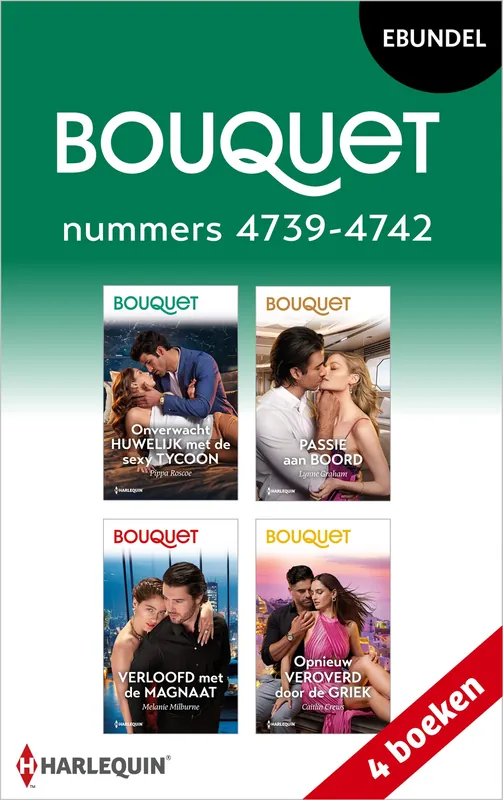 Actieprijs Bouquet e-bundel nummers 4739 - 4742 (4-in-1)