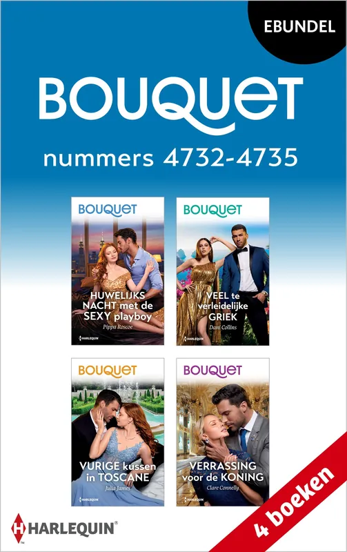 Bouquet e-bundel nummers 4732 - 4735 (4-in-1) Nu Kopen