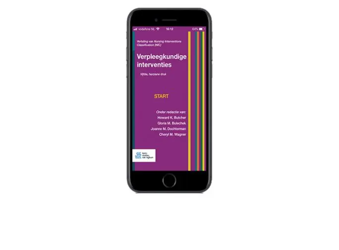 App Verpleegkundige interventies (NIC) Uitverkoop