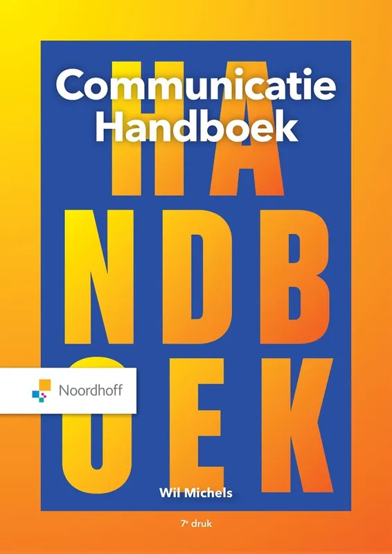Gratis Verzending Communicatie handboek / Druk 7 (e-book)