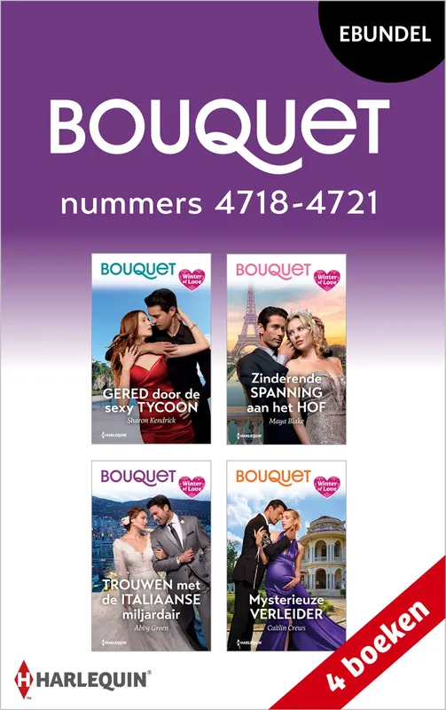 Weekendaanbieding Bouquet e-bundel nummers 4718 - 4721 (4-in-1)