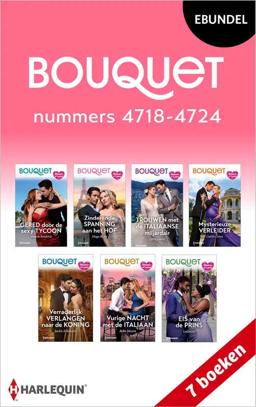 Bouquet e-bundel nummers 4718 - 4724 (7-in-1) Aanbieding