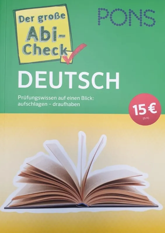 PONS Der grosse Abi-Check Deutsch Finale Uitverkoop