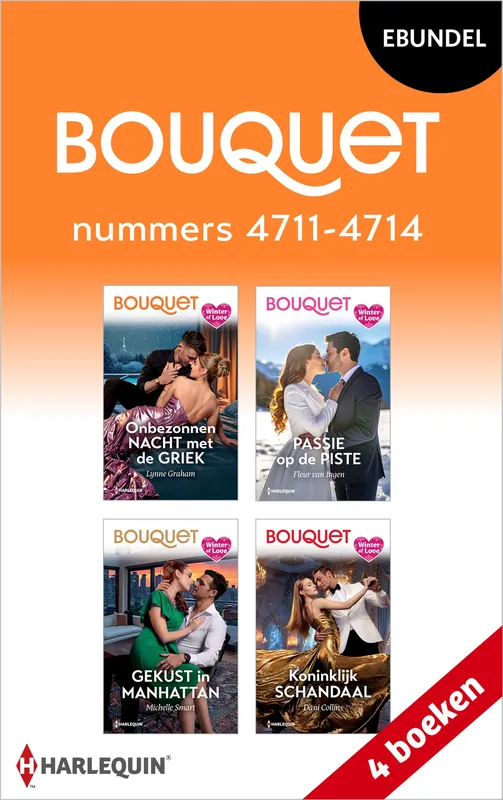 Bouquet e-bundel nummers 4711 - 4714 (4-in-1) Beperkt Aanbod