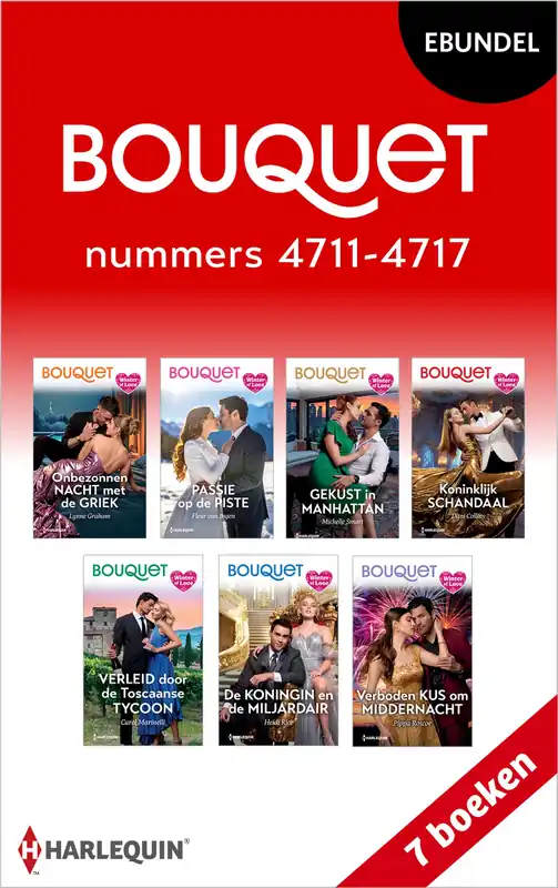 Betaalbaar Bouquet e-bundel nummers 4711 - 4717 (7-in-1)