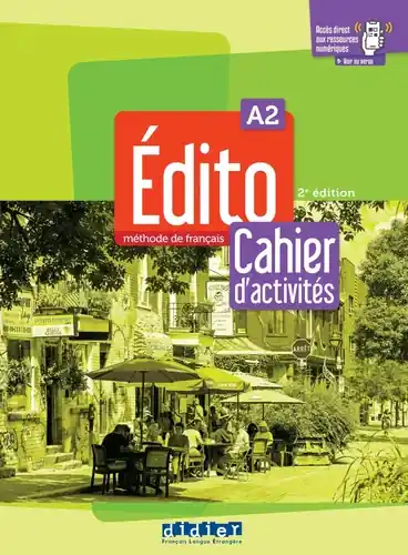 Edito A2 Méthode de français / 2e édition Bestel Nu