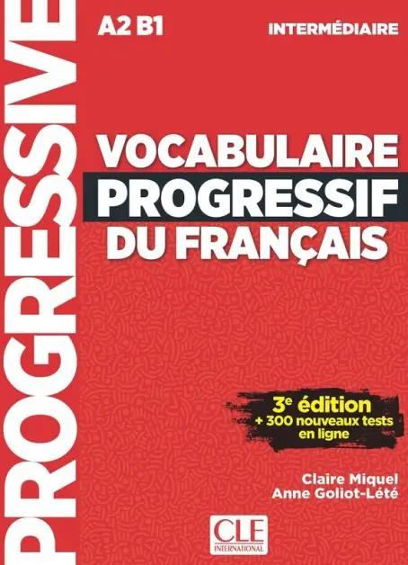 Merkproduct Vocabulaire progressif du francais - Niveau intermédiaire / 3ème édition