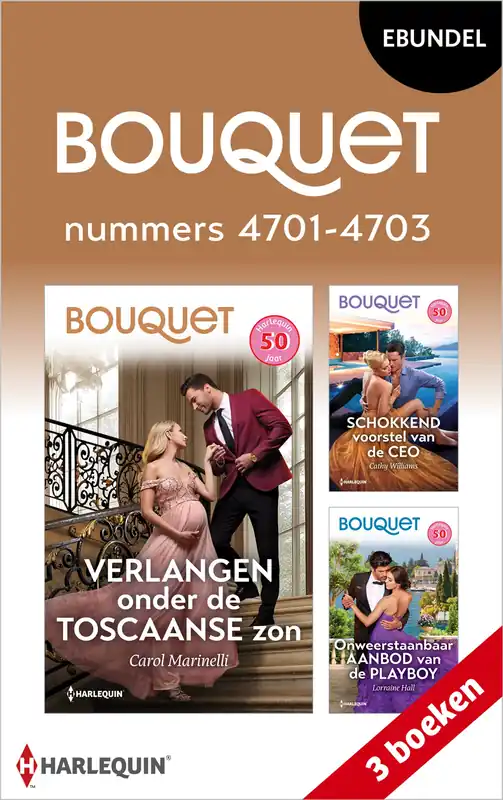 Bouquet e-bundel nummers 4701 - 4703 (3-in-1) Seizoensaanbieding