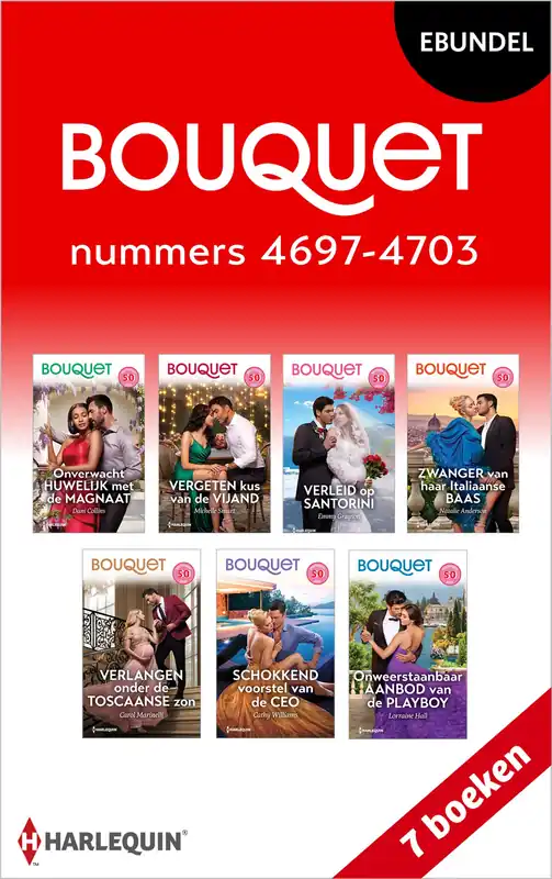 Seizoensaanbieding Bouquet e-bundel nummers 4697 - 4703 (7-in-1)