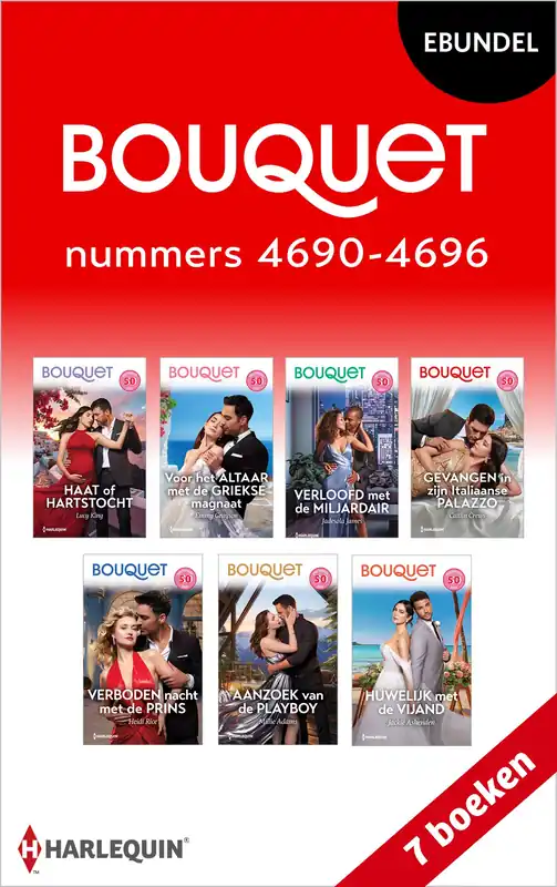 Bouquet e-bundel nummers 4690 - 4696 (7-in-1) Weekendaanbieding