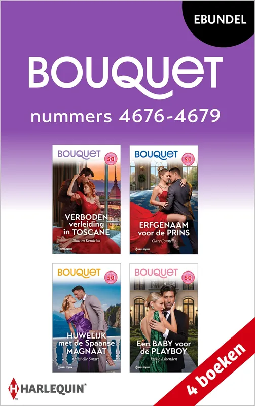 Bouquet e-bundel nummers 4676 - 4679 (4-in-1) Bestel Nu