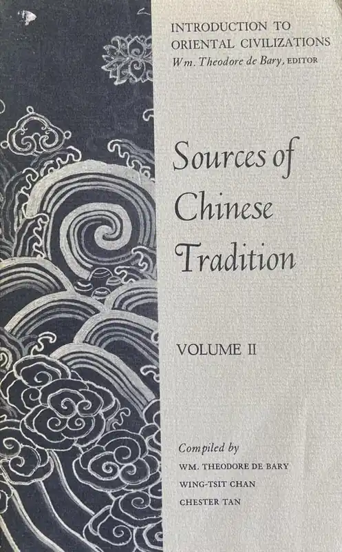 Koopje Sources of Chinese Tradition
