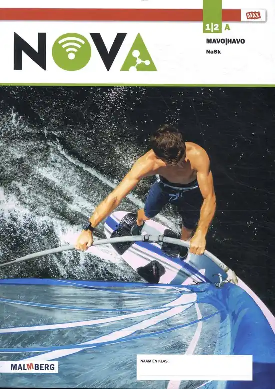 Merkproduct Nova NaSk MAX 1/2 mavo/havo Leer/opdrachtenboek A