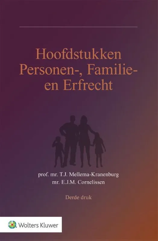 Speciale Aanbieding Hoofdstukken personen-, familie- en erfrecht