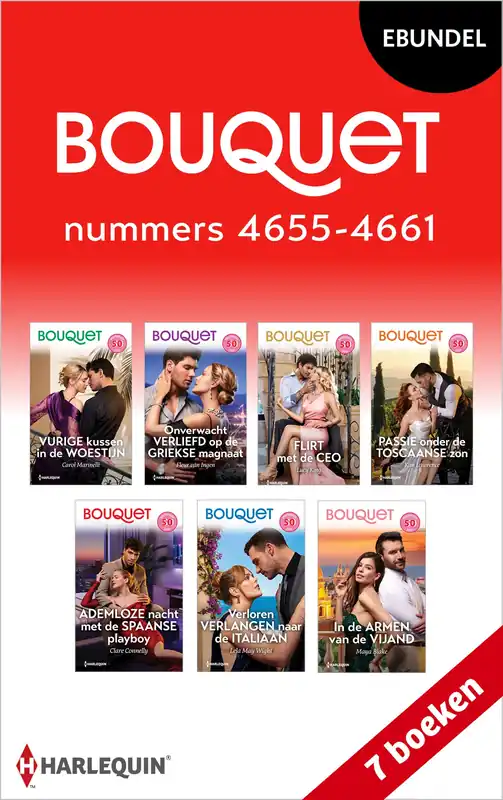 Bouquet e-bundel nummers 4655 - 4661 (7-in-1) Nu Kopen