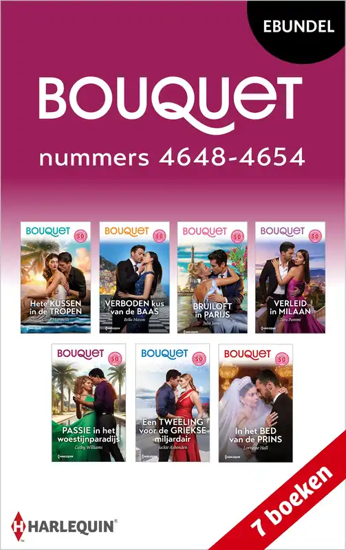 Bouquet e-bundel nummers 4648 - 4654 (7-in-1) Tijdelijk Beschikbaar