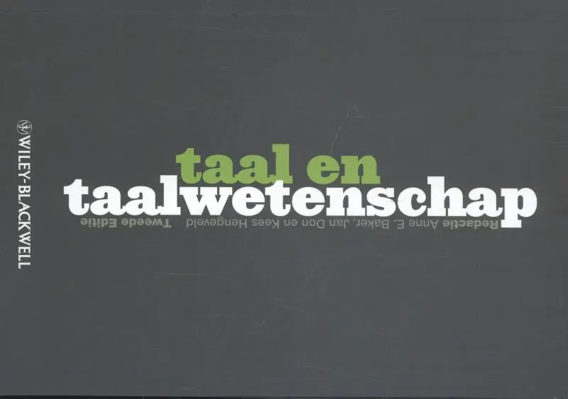 Goedkoop Taal en Taalwetenschap / Druk 2