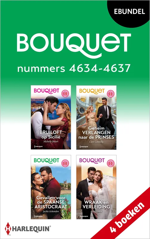 Premium Bouquet e-bundel nummers 4634 - 4637 (4-in-1)