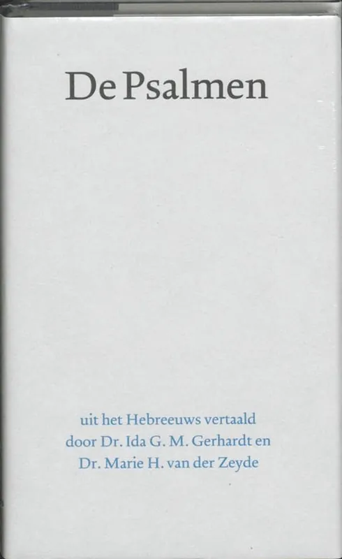 Psalmen Editie Gerhardt Linnen Gratis Verzending