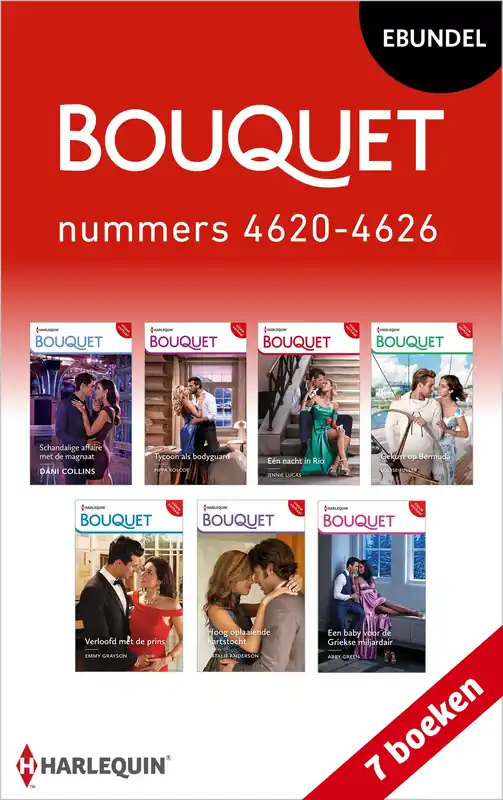 Gereduceerde Prijs Bouquet e-bundel nummers 4620 - 4626 (7-in-1)