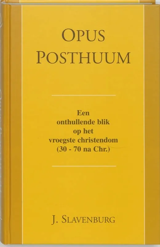 Opus Posthuum Snelle Levering