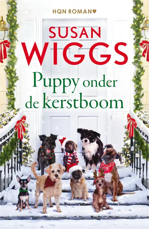 Favoriet Puppy onder de kerstboom