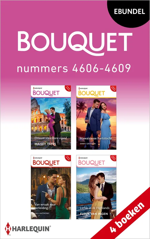 Nu Kopen Bouquet e-bundel nummers 4606 - 4609 (4-in-1)