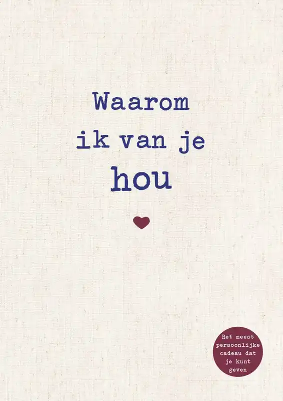 Koop Vandaag Waarom ik van je hou / Druk 12