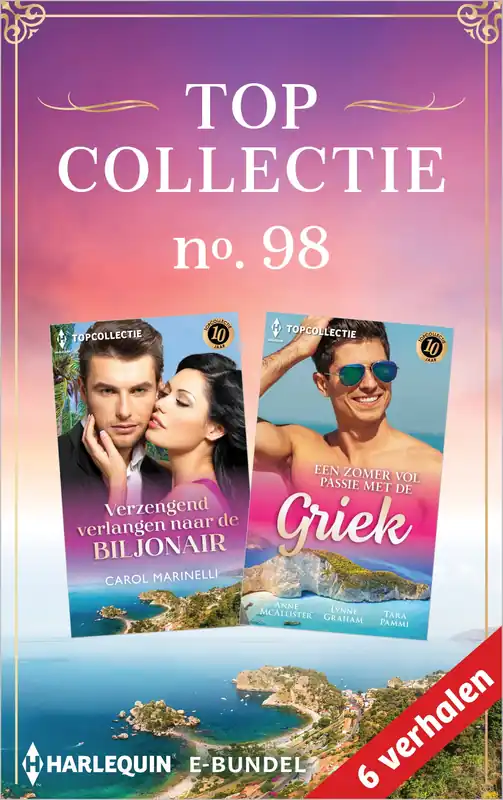 Beperkte Voorraad Topcollectie 98 (6-in-1): Verzengend verlangen naar de biljonair / Een zomer vol passie met de Griek