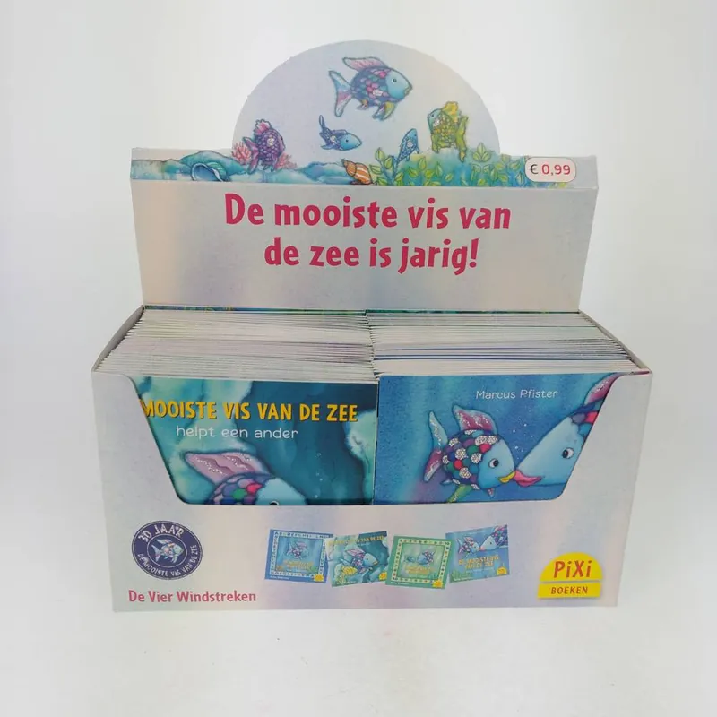 Exclusieve Aanbieding Pixi-Display: De mooiste vis van de zee 30 jaar, 4 x 16 ex. / Druk 1