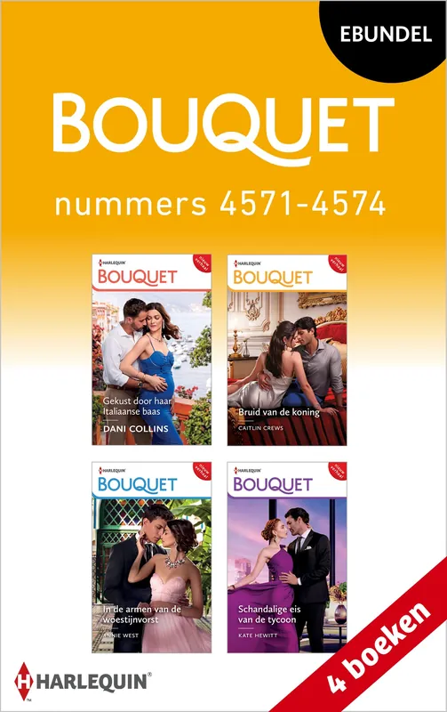 Bouquet e-bundel nummers 4571 - 4574 (4-in-1) Op = Op