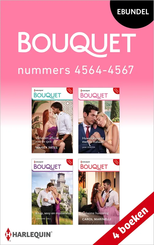 Actieprijs Bouquet e-bundel nummers 4564 - 4567 (4-in-1)