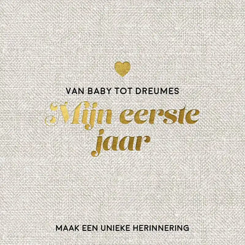Mijn eerste jaar babyboek - Maak een unieke herinnering / Druk 1 Gecertificeerd