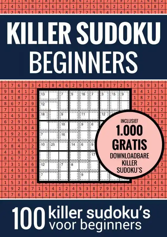 Direct Verzonden Sudoku Makkelijk: KILLER SUDOKU - Puzzelboek met 100 Makkelijke Puzzels voor Volwassenen en Ouderen / Druk 4