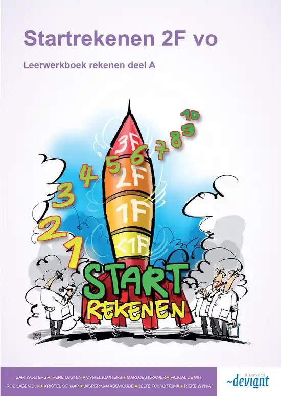 Startrekenen 2F vo Rekenen deel A Leerwerkboek Uitverkoop