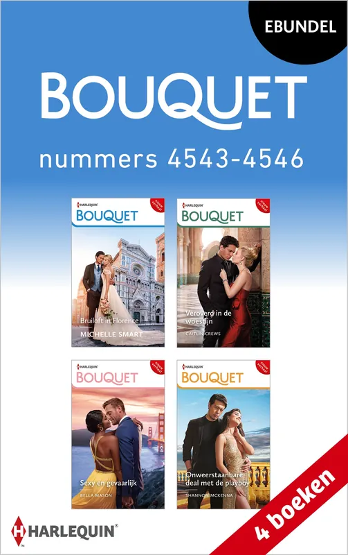 Bouquet e-bundel nummers 4543 - 4546 (4-in-1) Express Levering