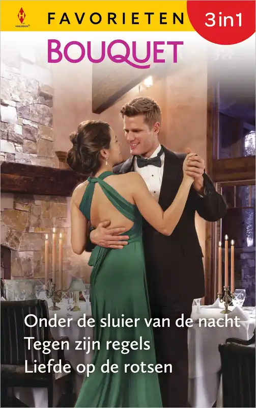 Onder de sluier van de nacht / Tegen zijn regels / Liefde op de rotsen Flitsaanbieding
