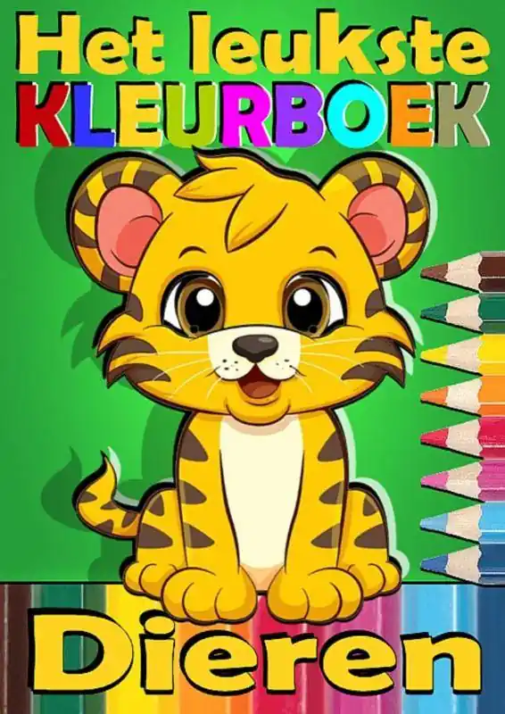 Goedkoop Het leukste kleurboek dieren / Druk 1