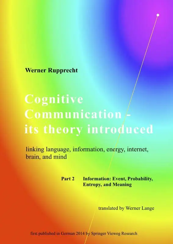 Cognitive Communication - its theory introduced / 1st Edition Gratis Verzending