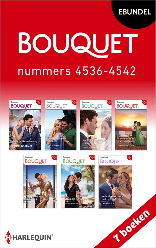 Bouquet e-bundel nummers 4536 - 4542 (7-in-1) Goedkoop