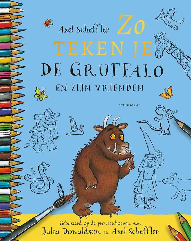 Zo teken je de Gruffalo en zijn vrienden / Druk 1 Actieprijs