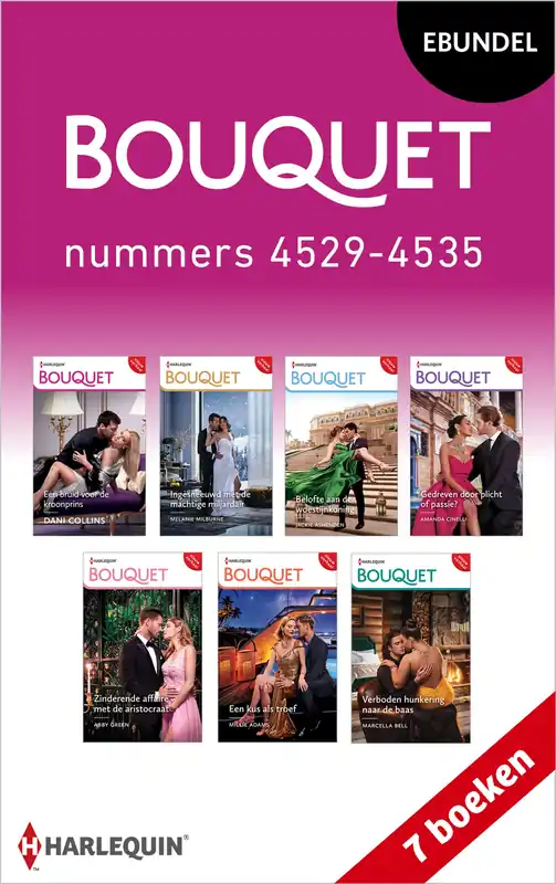Bouquet e-bundel nummers 4529- 4535 (7-in-1) Gratis Retour